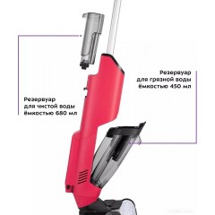 Вертикальный пылесос с влажной уборкой Kitfort KT-5183-1