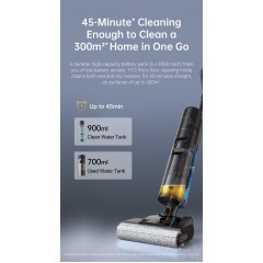 Вертикальный пылесос с влажной уборкой Dreame H13 Pro Wet and Dry Vacuum (международная версия)