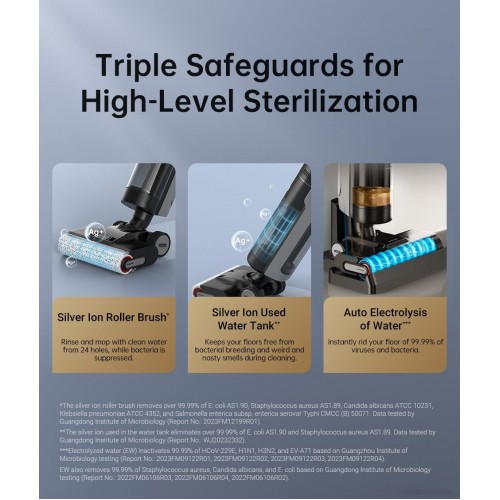 Вертикальный пылесос с влажной уборкой Dreame H13 Pro Wet and Dry Vacuum (международная версия)