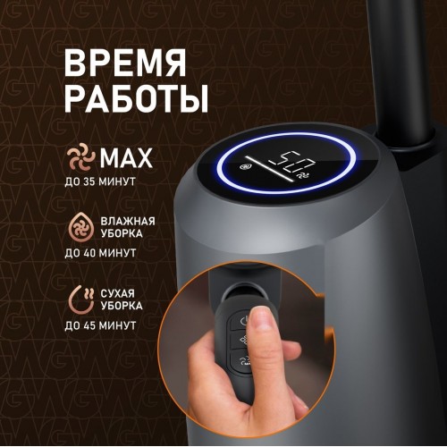 Пылесос Weissgauff V13 BLDC 200 Graphite AquaPro