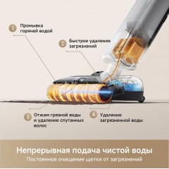 Вертикальный моющий пылесос Trouver Wet and Dry Vacuum X4 Pro