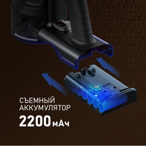 Пылесос Weissgauff V15 BLDC 250 Nero Turbo