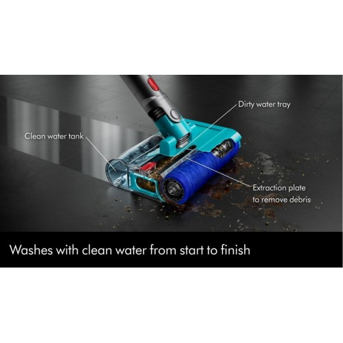 Вертикальный пылесос с влажной уборкой Dyson V15s Detect Submarine 448799-01