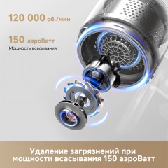 Пылесос Dreame Cordless Vacuum Cleaner R10s Pro VZV23A (евровилка, черный)