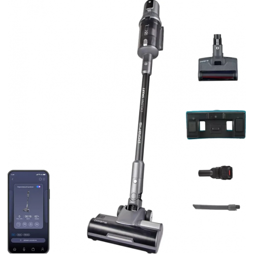 Пылесос Polaris PVCS 8200 Handstick Duo Pro Wi-Fi IQ Home (серый)