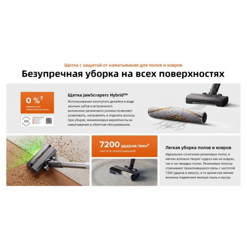 Пылесос Roborock H60 Hub Pro (с евровилкой)