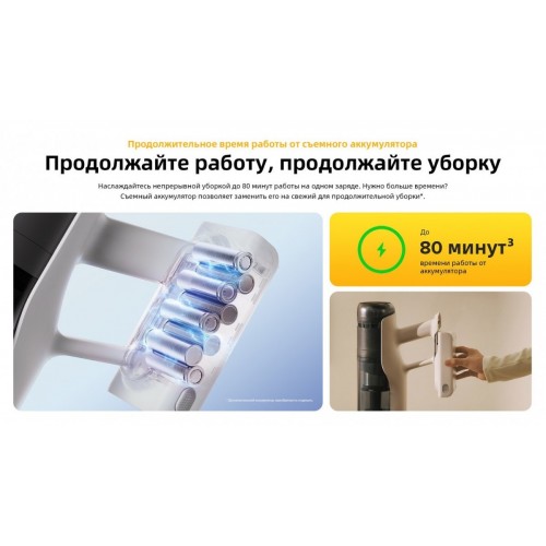 Пылесос Roborock H60 Pro (с евровилкой)