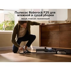 Вертикальный моющий пылесос Roborock F25 WD5M1A (черный)