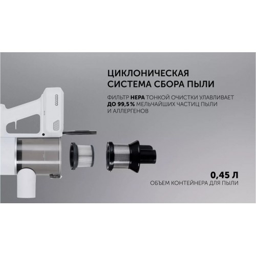 Пылесос Polaris PVCS 3060 Express Clean (белый)