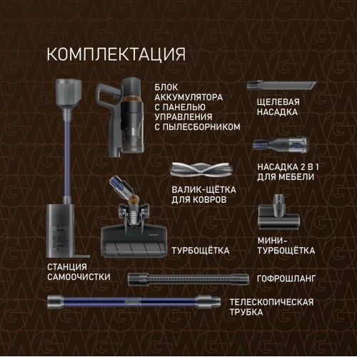 Пылесос Weissgauff V23 BLDC 680 Marine X-Treme Turbo Dust Station