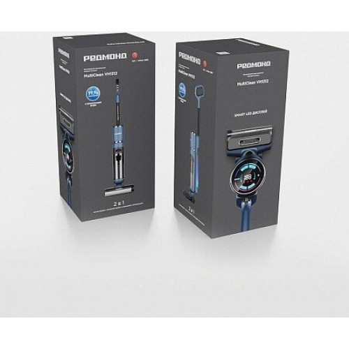 Вертикальный моющий пылесос Redmond VH1312 (синий)