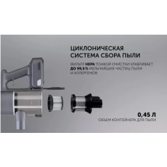 Пылесос Polaris PVCS 3060 Express Clean (графит)