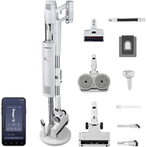 Пылесос Polaris PVCSDC 3000 Wi-Fi IQ Home (белый)