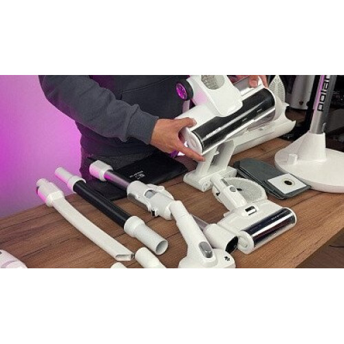 Пылесос Polaris PVCSDC 3000 Wi-Fi IQ Home (белый)