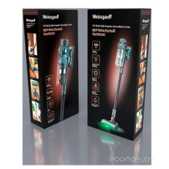 Вертикальный пылесос Weissgauff V17 BLDC 830 Graphite StormBlast Turbo