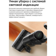 Вертикальный моющий пылесос Trouver Wet and Dry Vacuum K10 Flex Reach HMH20A (евровилка, черный)