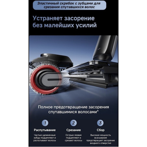 Пылесос Dreame G12 Dual Wet and Dry Vacuum HHV24A (евровилка)