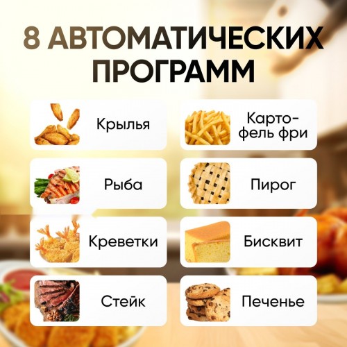 Аэрогриль Roome AF-ZE3223 (черный)