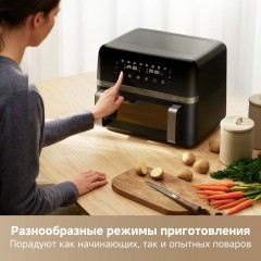 Аэрогриль Trouver Air Fryer FD20 Pro AF-5518ATB (черный)