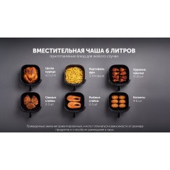 Аэрогриль Polaris PAF 5502 (черный)