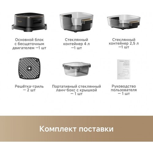 Аэрогриль Trouver Air Fryer AF20 Pro (черный)