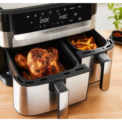 Аэрогриль Tefal Dual Easy Fry & Grill EY905D10