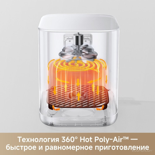 Аэрогриль Trouver Air Fryer FD10s Pro 6L (белый)