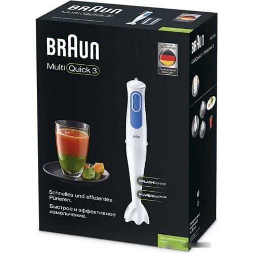 Блендер Braun MQ 3000 WH Smoothie