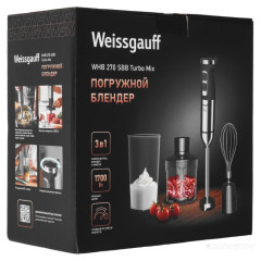 Блендер Weissgauff WHB 270 SBB Turbo Mix