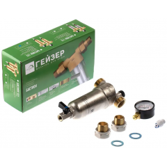 Магистральный фильтр Гейзер Бастион 122 (для горячей воды, 3/4")