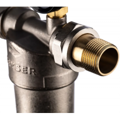 Магистральный фильтр Гейзер Бастион 122 (для горячей воды, 3/4")