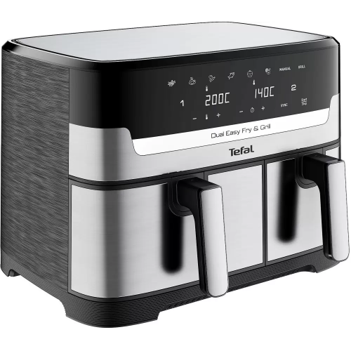 Фритюрница Tefal Dual Easy Fry & Grill EY905D