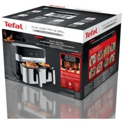 Фритюрница Tefal Dual Easy Fry & Grill EY905D