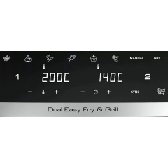 Фритюрница Tefal Dual Easy Fry & Grill EY905D