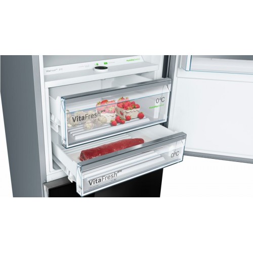 Холодильник с нижней морозильной камерой Bosch KGN49SB3AR