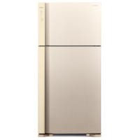 Холодильник с верхней морозильной камерой Hitachi R-V662PU7BEG