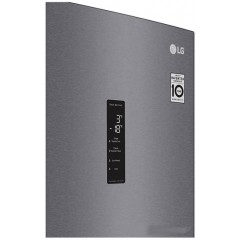 Холодильник с нижней морозильной камерой LG GA-B459MLSL