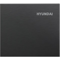 Холодильник side by side Hyundai CS5003F (черная сталь)