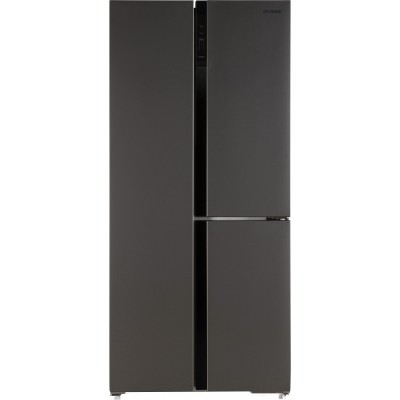 Холодильник side by side Hyundai CS5073FV (черный)