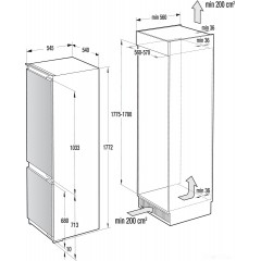 Холодильник Gorenje RKI2181E1