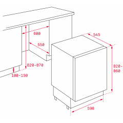 Однокамерный холодильник Teka TKI3 145 D