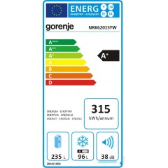 Холодильник Gorenje NRK6201SYW