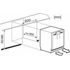 Однокамерный холодильник Miele K 31222 Ui