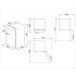 Однокамерный холодильник Smeg FAB10HLRD5