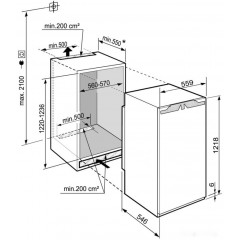 Однокамерный холодильник Liebherr IRe 4100 Pure