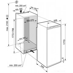 Однокамерный холодильник Liebherr IRDe 5121