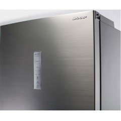 Холодильник с нижней морозильной камерой Sharp SJ-B350XSIX