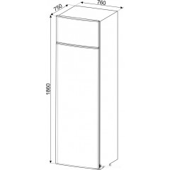 Холодильник Smeg FD76EN1HX