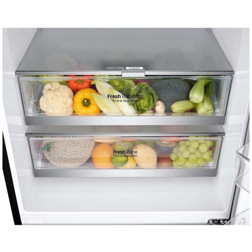 Холодильник с морозильником LG GC-B569PBCM