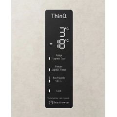 Холодильник с морозильником LG GC-B569PECM